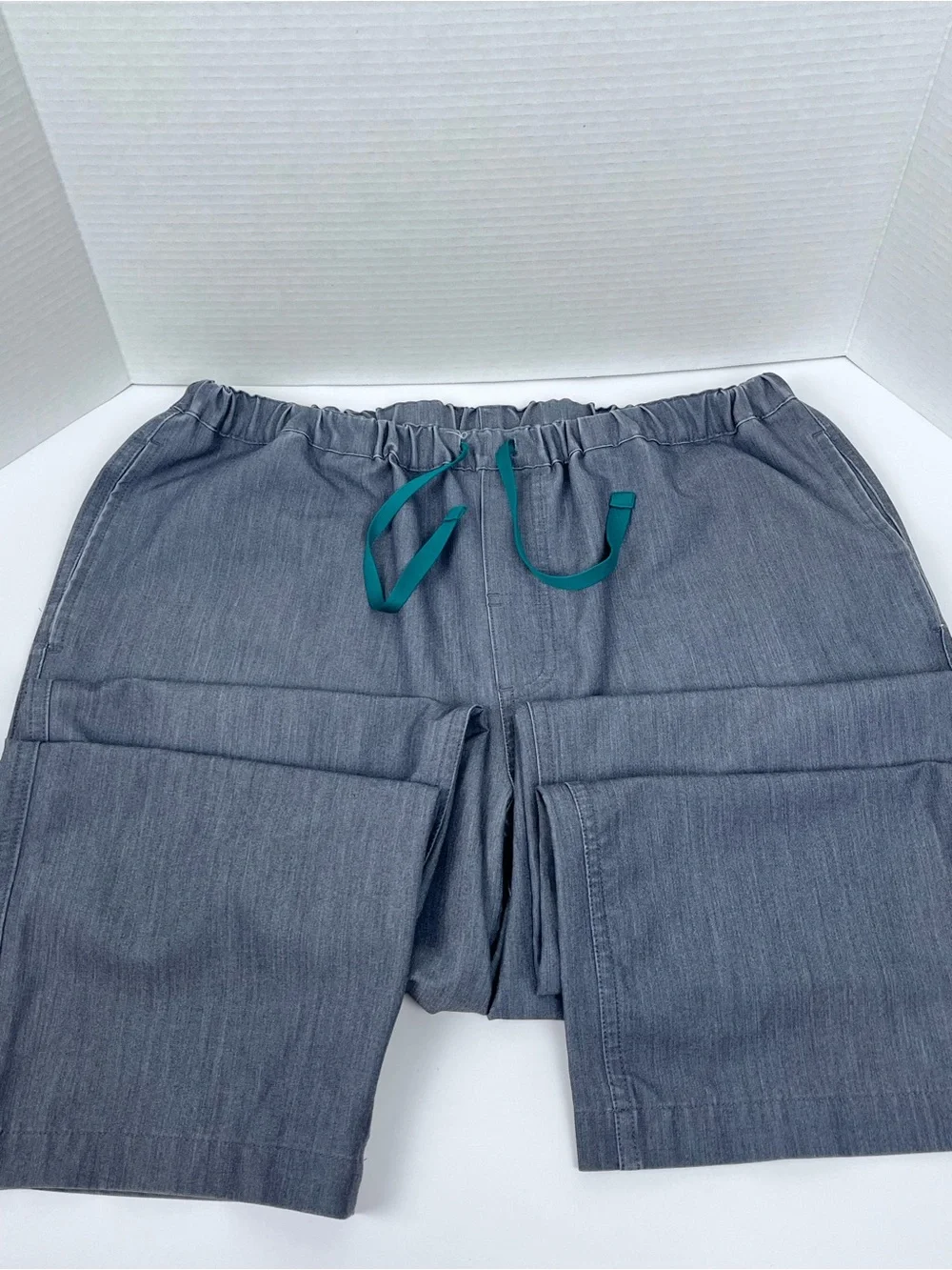 Figs Men's Technical Collection Pisco Graphite Drawstring Scrub Pants Size M